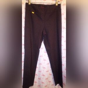 Lissette L Pant-alon Pants Slacks Stretch Size 14 Brown